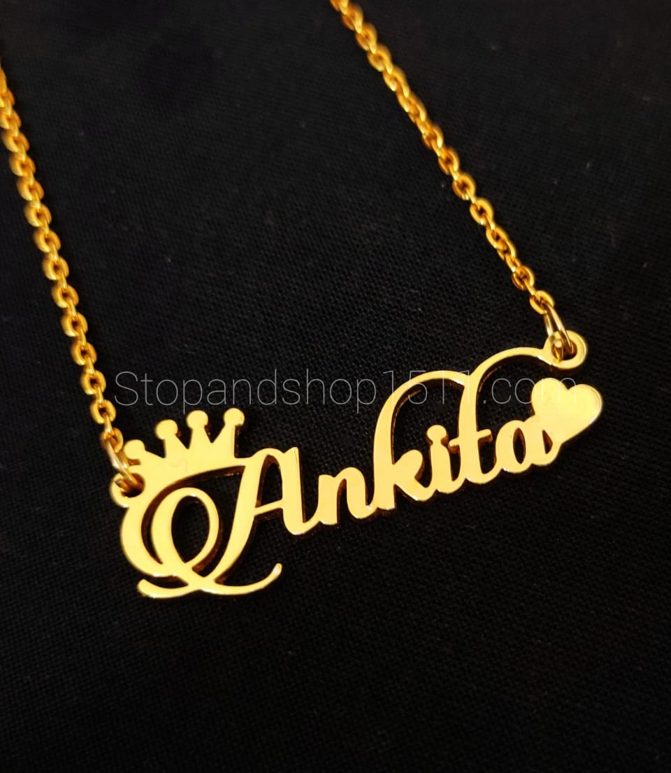 anshika name necklace