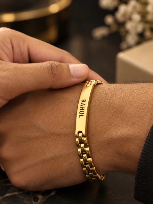 Signature Link Name Bracelet